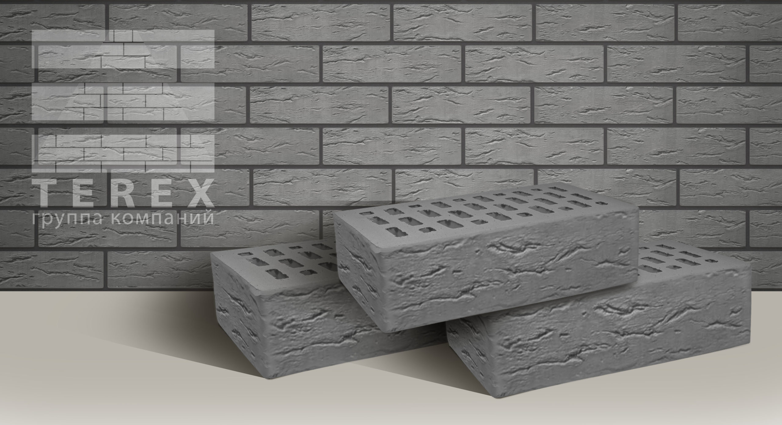 Empty room with a gray wall mockup